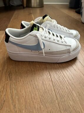Nike Blazer Low Platform sneakers -White Cobalt Bliss